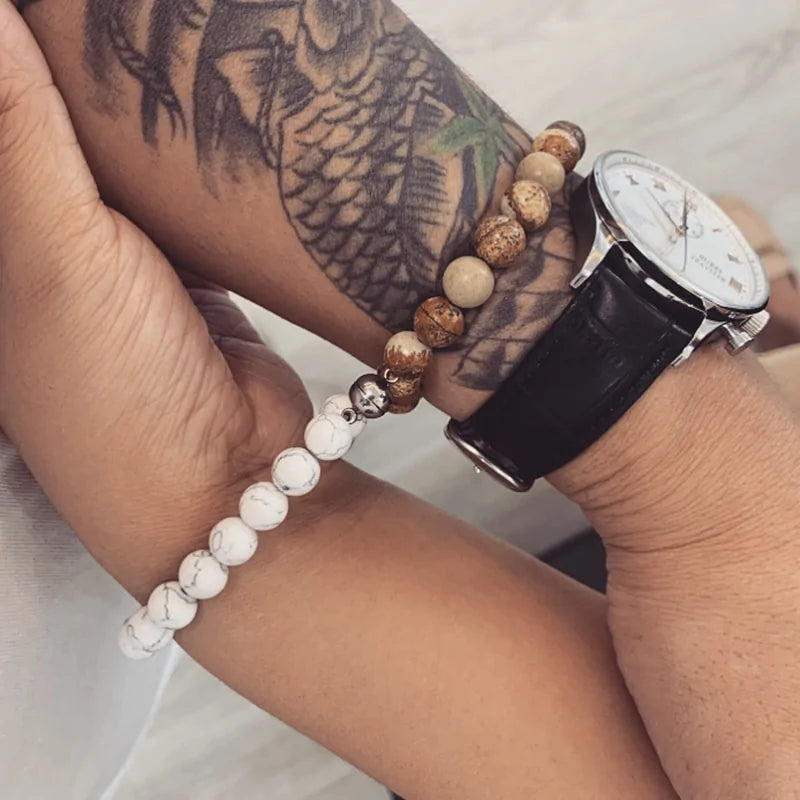 Unisex Magnet Charm Bracelets